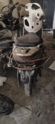 Fire or Smoke affected Stock of Electric Scooties and their batteries